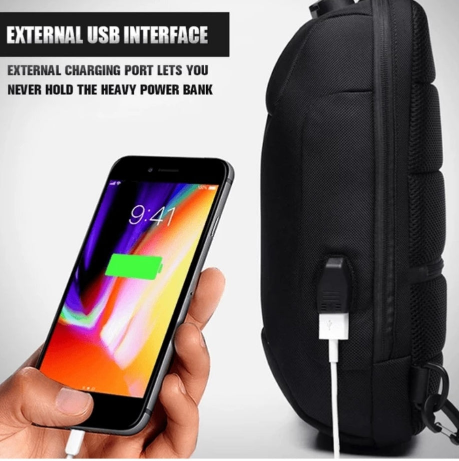 Anti-theft Backpack With 3-Digit Lock