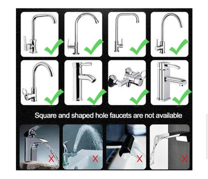 Moveable Kitchen Tap Head