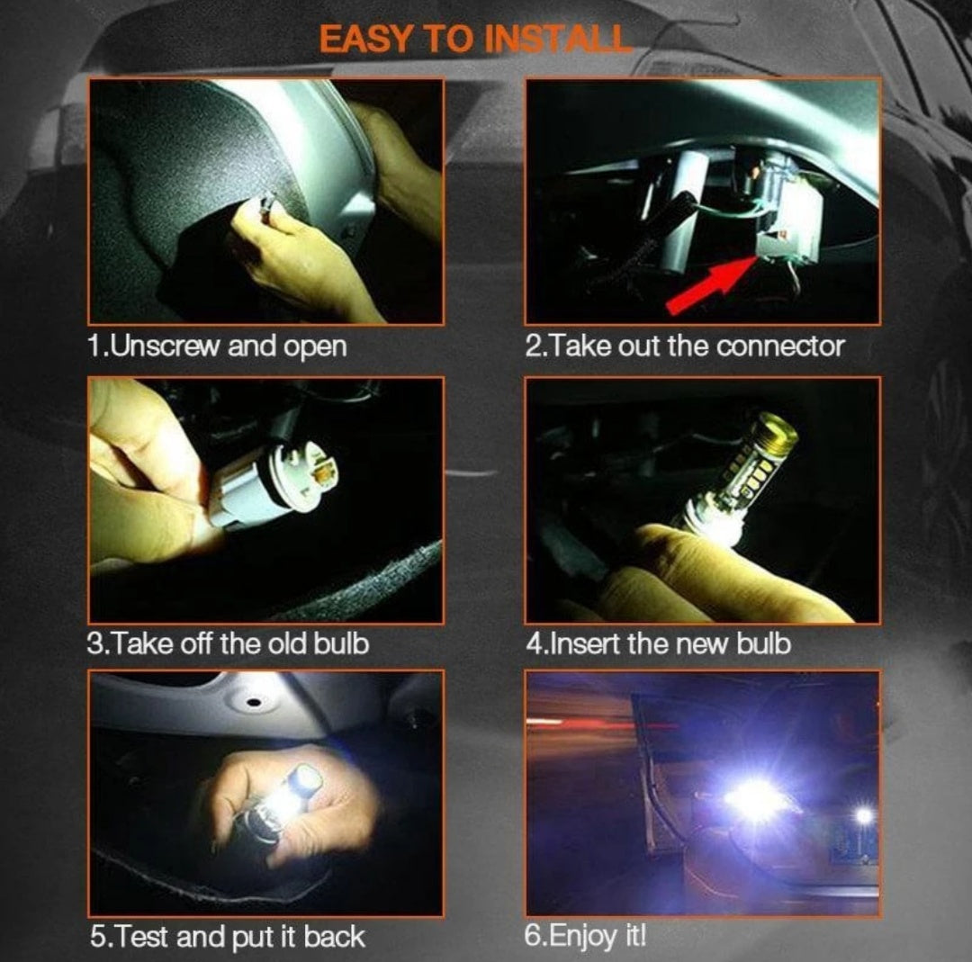 Auxiliary reversing light-1set