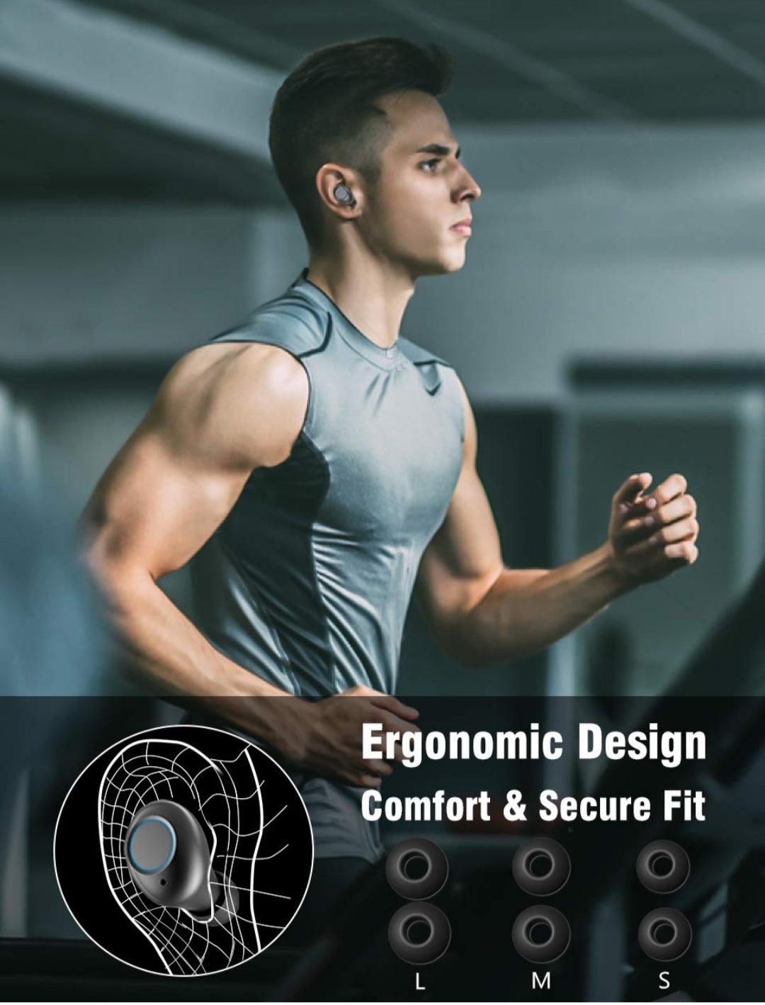 The Strongest True Touch Control Wireless Earbuds