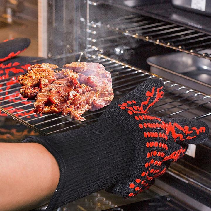 BBQ Gloves Extreme Heat Resistant 932°F (500°C)