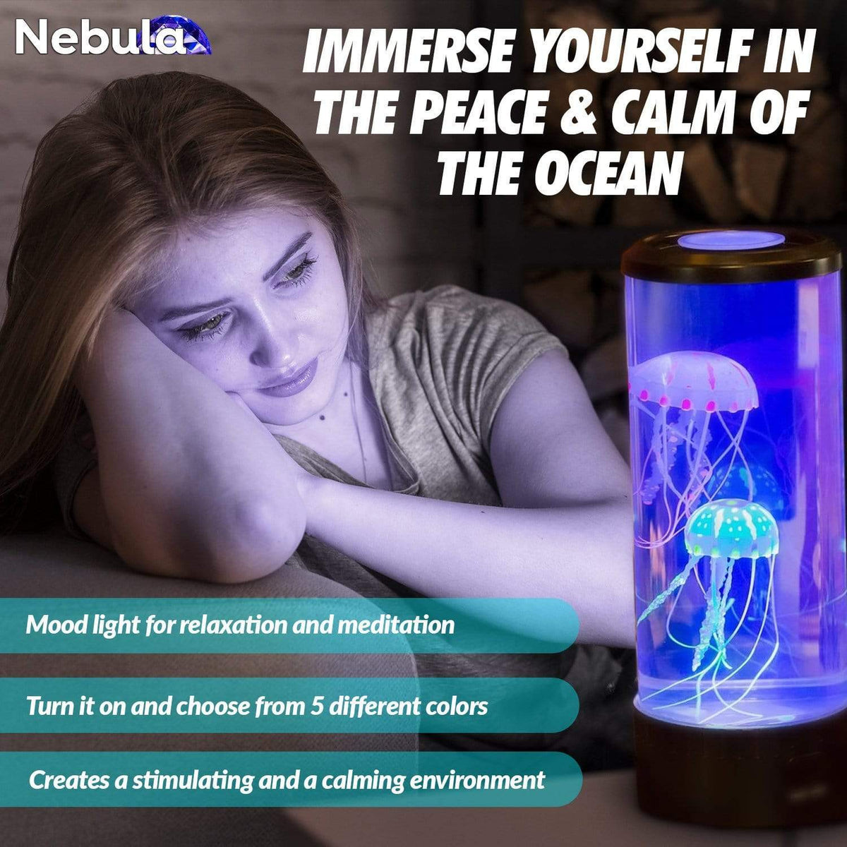 THE JELLYFISH AQUARIUM LAMP