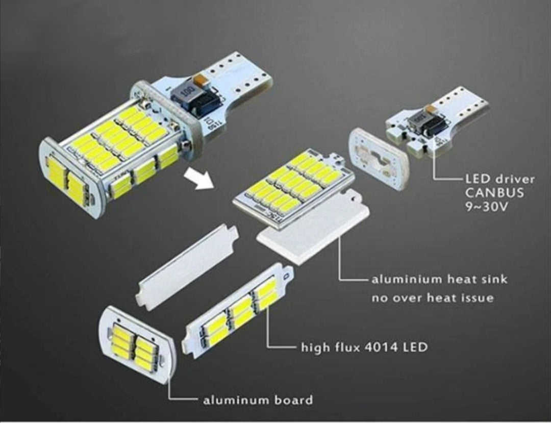Auxiliary reversing light-1set