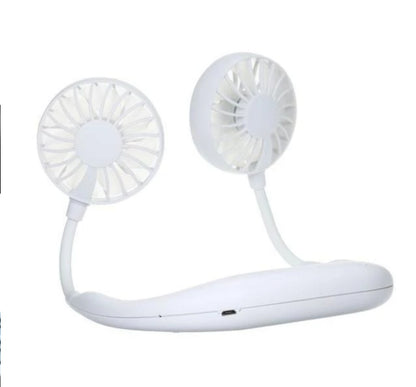 Max My Look™ Portable Wearable Rechargeable Fan (Comes In Multiple Colors)