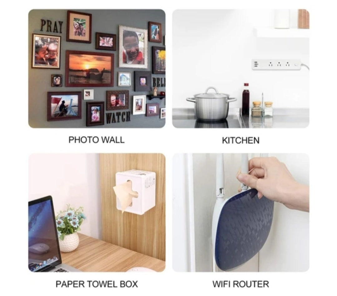 Power Strip Wall Mounted Fixer