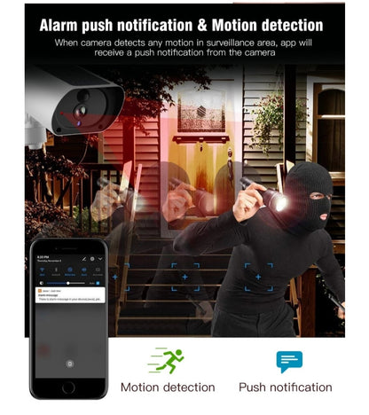 Solar and Weatherproof Security Camera