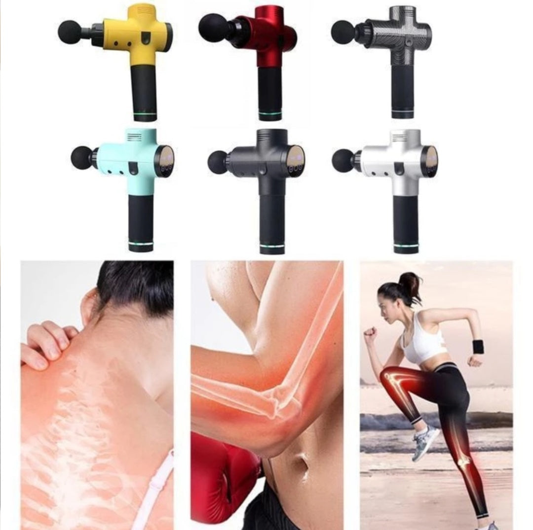 4 In One, Relieving Pain, 3 Speed Setting Body Deep Muscle Massager