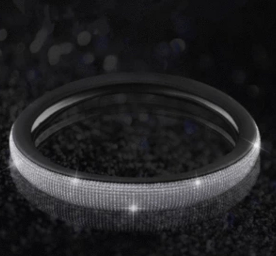 SWAROVSKI CRYSTAL STEERING WHEEL COVER