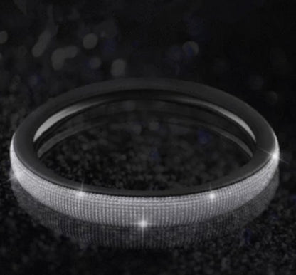 SWAROVSKI CRYSTAL STEERING WHEEL COVER