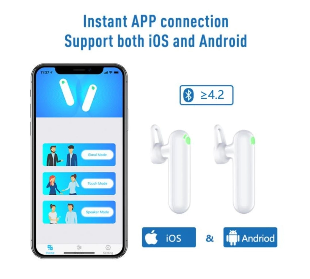 WT2 Plus Translator Earbuds