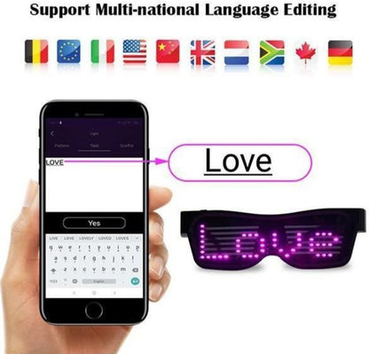 LED Glowing Glasses Party
