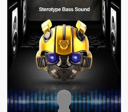 Bumblebee and Iron Man Bluetooth Bass Speaker