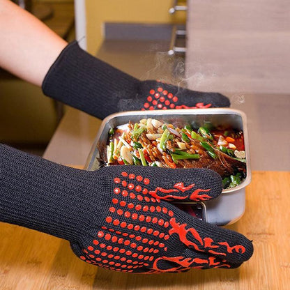 BBQ Gloves Extreme Heat Resistant 932°F (500°C)