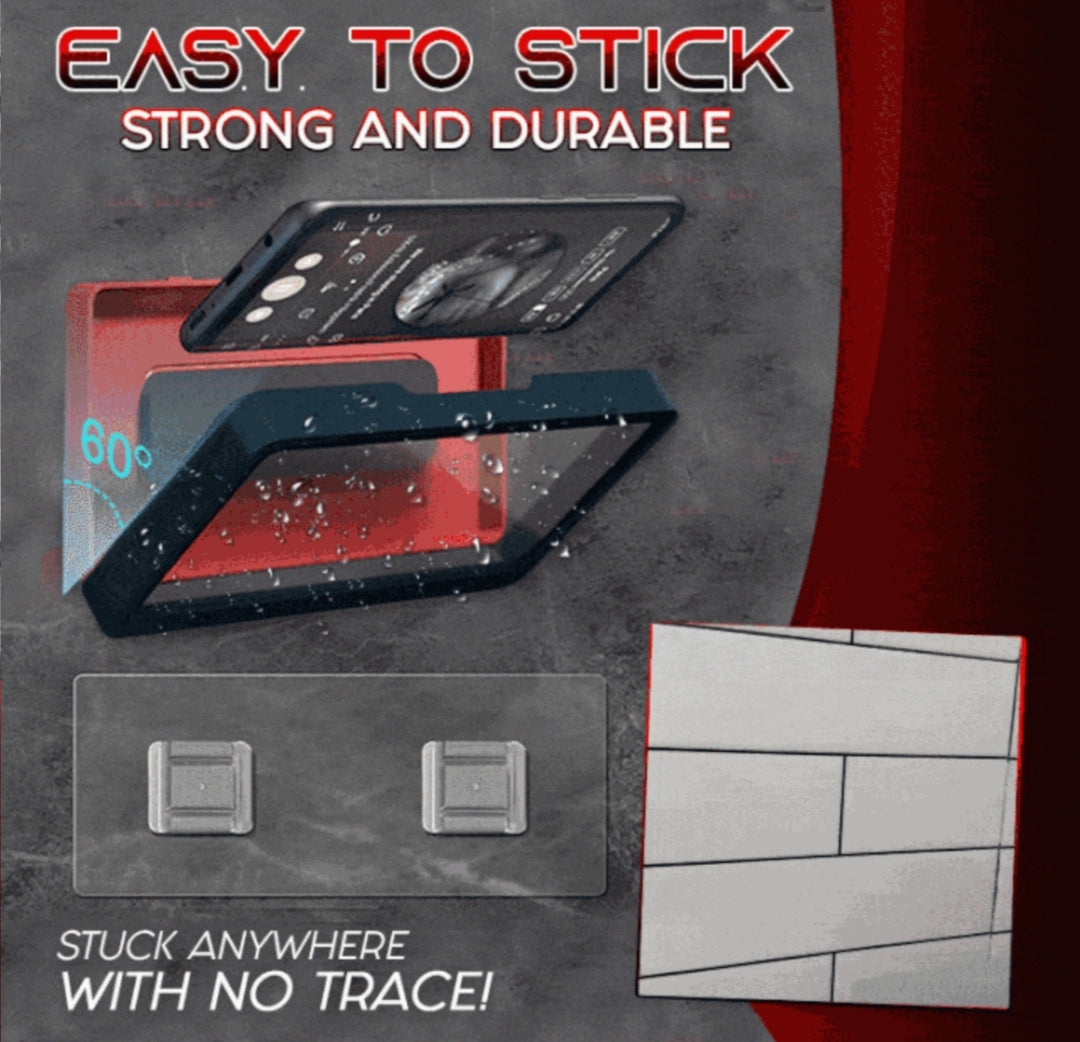 Wall-Mounted Bathroom Sealed Phone Holder