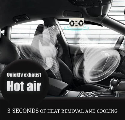 Solar Car Exhaust Heat Exhaust Fan