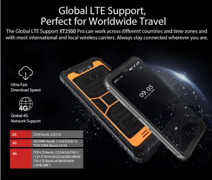 XT2500 Pro Global Smartphone Helio X30 Android 8.1 6GB+128GB Waterproof 6580mAh