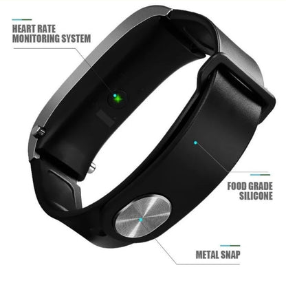 2-in-1 Smart Bracelet with Bluetooth Earphone
