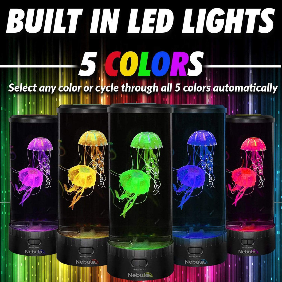 THE JELLYFISH AQUARIUM LAMP