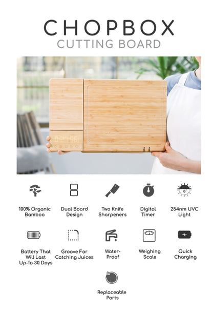 ChopBox: Smart Cutting Board With 10 Features