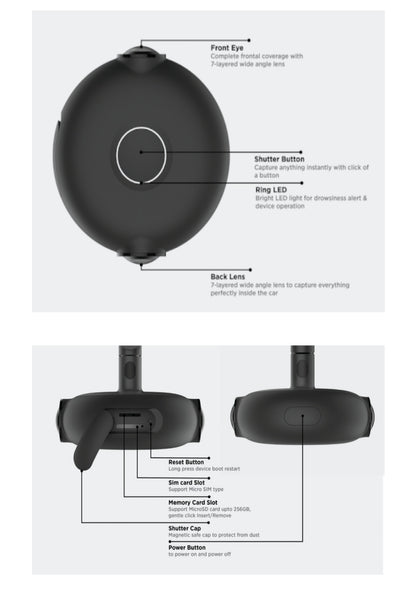 The First 4K 360 Degree Smart Dash Cam
