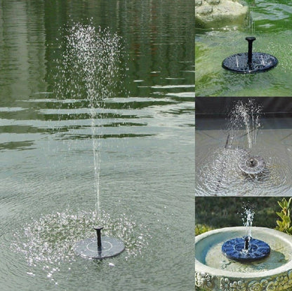 SOLAR-POWERED FOUNTAIN KIT FOR YOUR GARDEN!