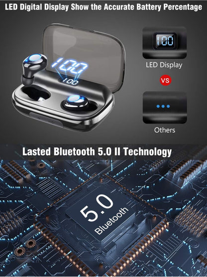 The Strongest True Touch Control Wireless Earbuds