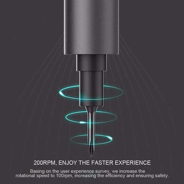 Electric Magnetic Screwdriver Kit (With 20 Screw Heads!)